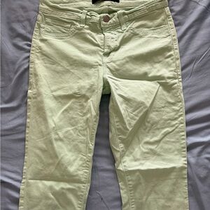 J Brand Mint Ankle Jeans